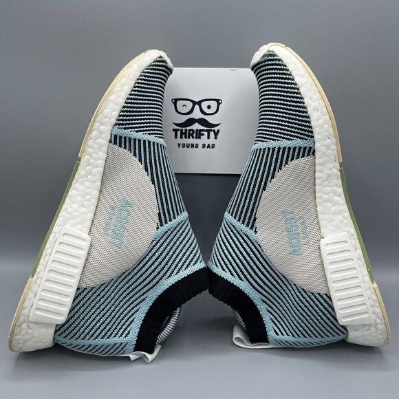 adidas NMD CS1 Primeknit x Parley Mens Size 8 Shoes Athletic Blue Spirit 2018 - Picture 7 of 9